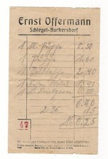 4/707 Sales Slip Ernst