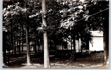 POSTCARD RPPC LAKESIDE CABINS