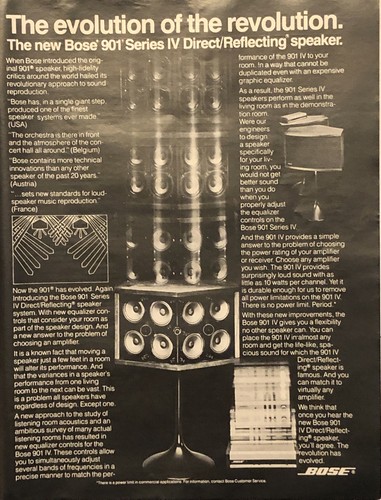 1978 bose 901 series - 1978, iv