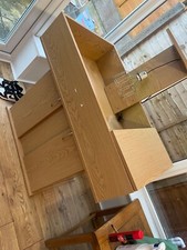 XXL Tortoise Table Small Pet Reptile House Hide Shelter Den with Run 45"