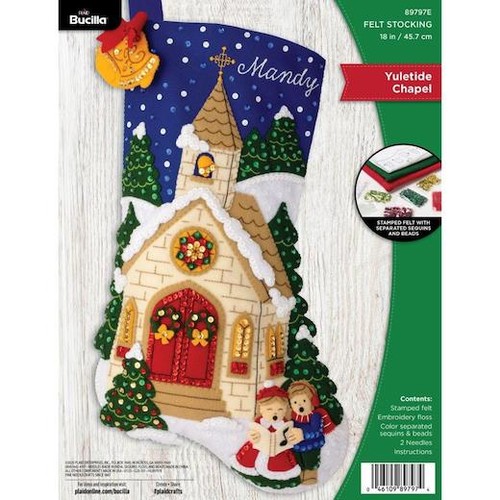 Bucilla felt christmas - 18",