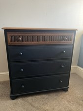 Solid Oak 4 Drawer Chest of