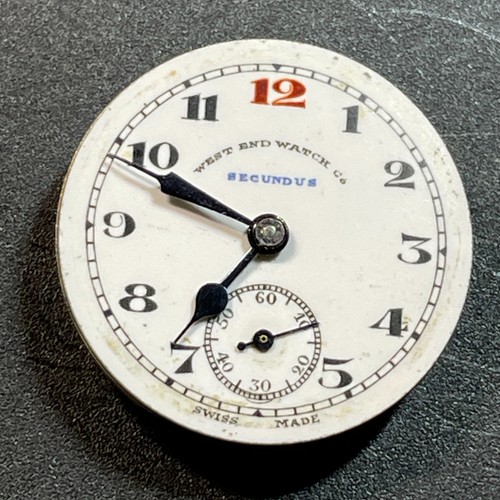 Watch movement dual dial - &,