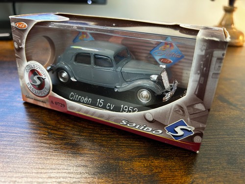 Solido citroen 1952 grey - solido,