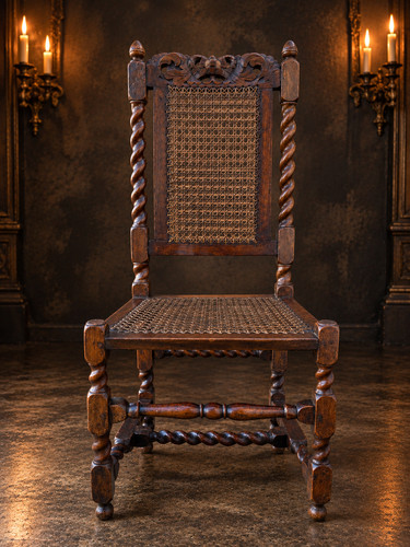 Antique style jacobean carved - antique,