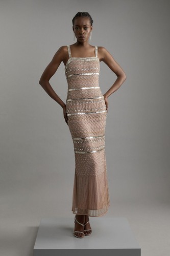 Karen millen maxi - dress, uk10
