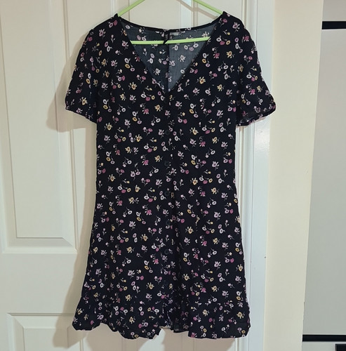 Divided black floral - divided,
