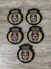 Merchant Navy Cap Badges X 5