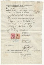 1863 Kingdom - 5 + 40 c. De La