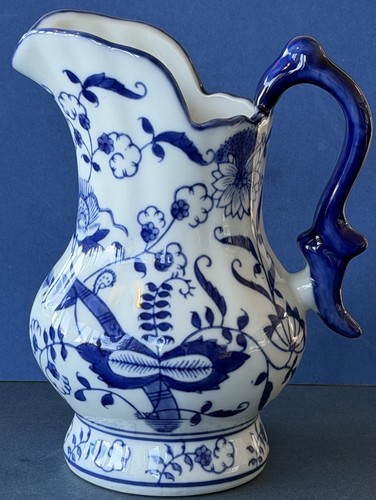 Vintage large blue - &, white