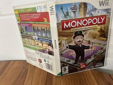 WII MONOPOLU USED FREE UK P&P