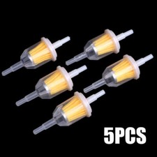 5Pcs Inline Gas/fuel Filter