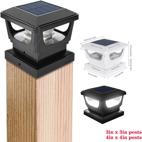 Solar post cap lights - cap,