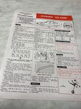 Automobile Technical Sheet