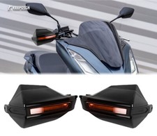 For Honda PCX 125 150 14-21 7/8" 22mm Handguards Wind Shield Protector ABS Black