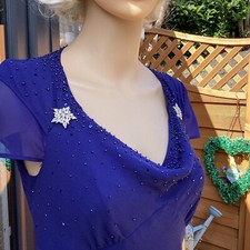  Ladies Dress By Hobbs Evening Wear Size 12 Gorgeous Details 