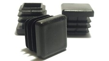 25mmx25mm-100 Square Black