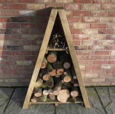 Small Wooden Wall Log Store