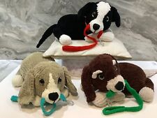 KNITTING PATTERN - Playful Puppy Dogs soft toy - King Cole Yummy yarn