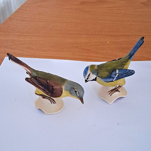 Vtg goebel blue - tit, wagtail