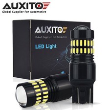 T20 7443 48 4014 SMD LED Sidelights DRL White Daytime Running Light Bulbs NEW