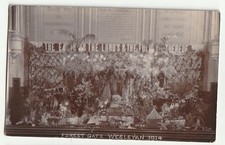 1914 postcard Forest Gate harvest festival Ainsworth Road Methodist church