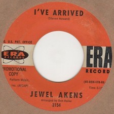 Jewel Akens I've Arrived  Era