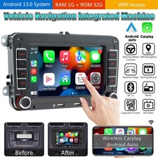 For VW Golf MK5 Polo Passat Jetta Android 13 Apple Carplay Car Stereo GPS Radio