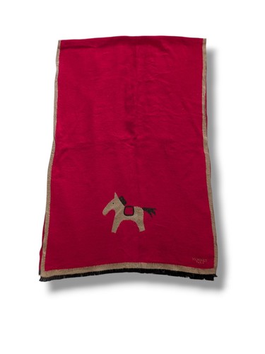 Hermes scarf red - hermes, &