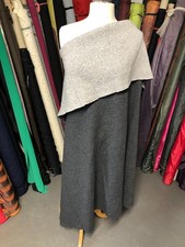 REMNANT- REVERSIBLE GREY WOOL