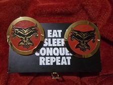 WWE Official Brock Lesnar Re-painted Side plates For Replica Belt