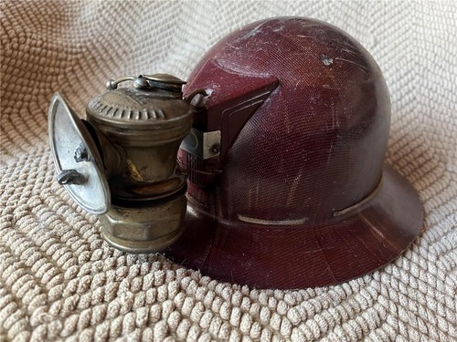Msa fiberglass miners helmet - msa,