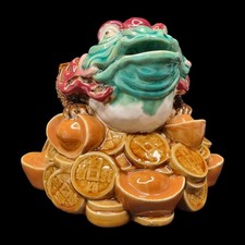 Feng Shui Money Frog Porcelain