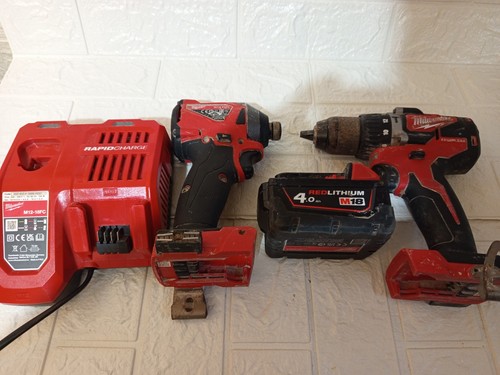 Milwaukee impact driver - driver, and