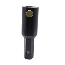 Auger Adapter 2 inch Female Round to 2 inch Male Hex Auger Shaft Bit Adapter ...