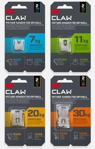 Claw drywall picture - 3m,