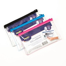 Clear exam pencil - case, by
