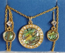 Necklace earring geniune - necklace,