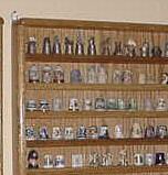 Oak thimble display case - oak,