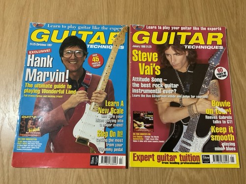 Guitar techniques magazines - guitar,