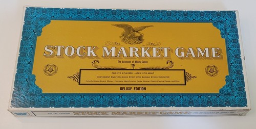 Vtg stock market - stock, game