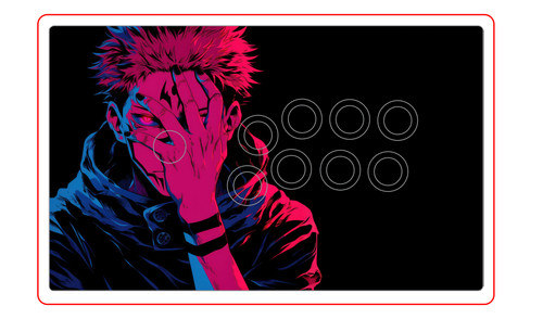 Fight stick custom artwork