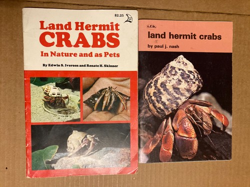 Land hermit crabs - land, paperback