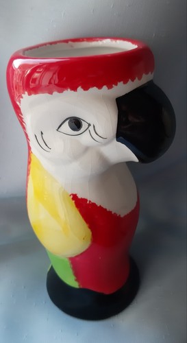 Ceramic tiki cocktail cup mug - ceramic,