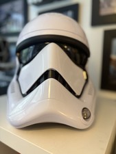 FIRST ORDER STORMTROOPER ELECTRONIC HELMET Star Wars The Black Series Disney New