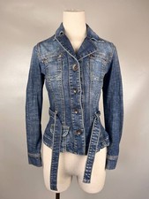 Miss Sixty Denim Belt Trench