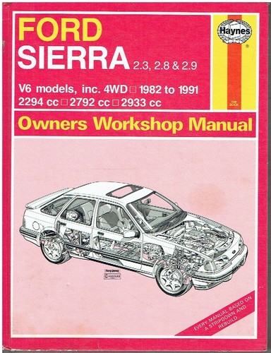 Ford sierra 2 - 2.3, v6