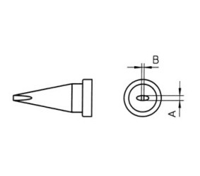 Soldering iron tip 8mm - soldering, lt-h