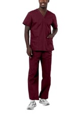 Adar Men Medical Nursing Doctor Hospital Scrub Set Uniform Tunic and Trouser