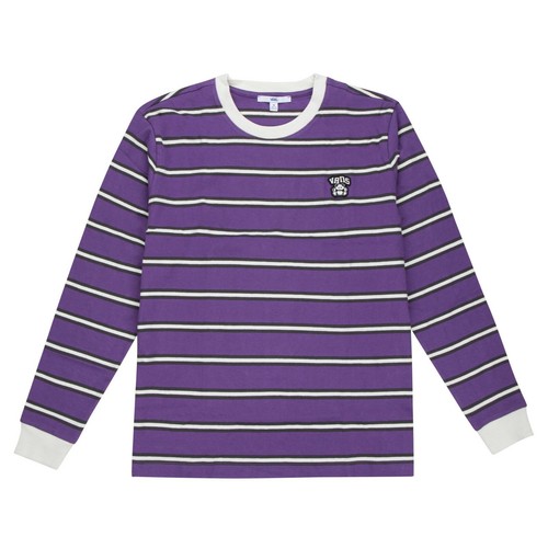 Vans panda stripe longsleeve - panda,